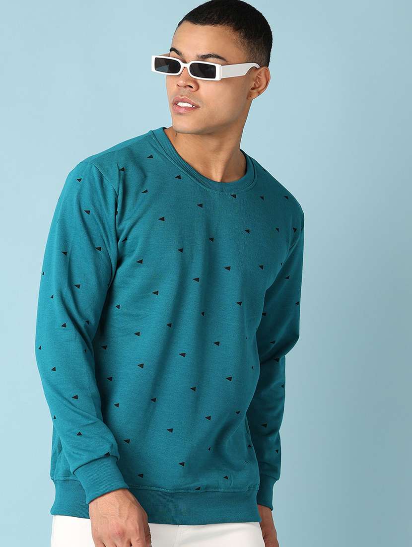 men long sleeves printed sweatshirt - 20590786 - Standard Image - 1