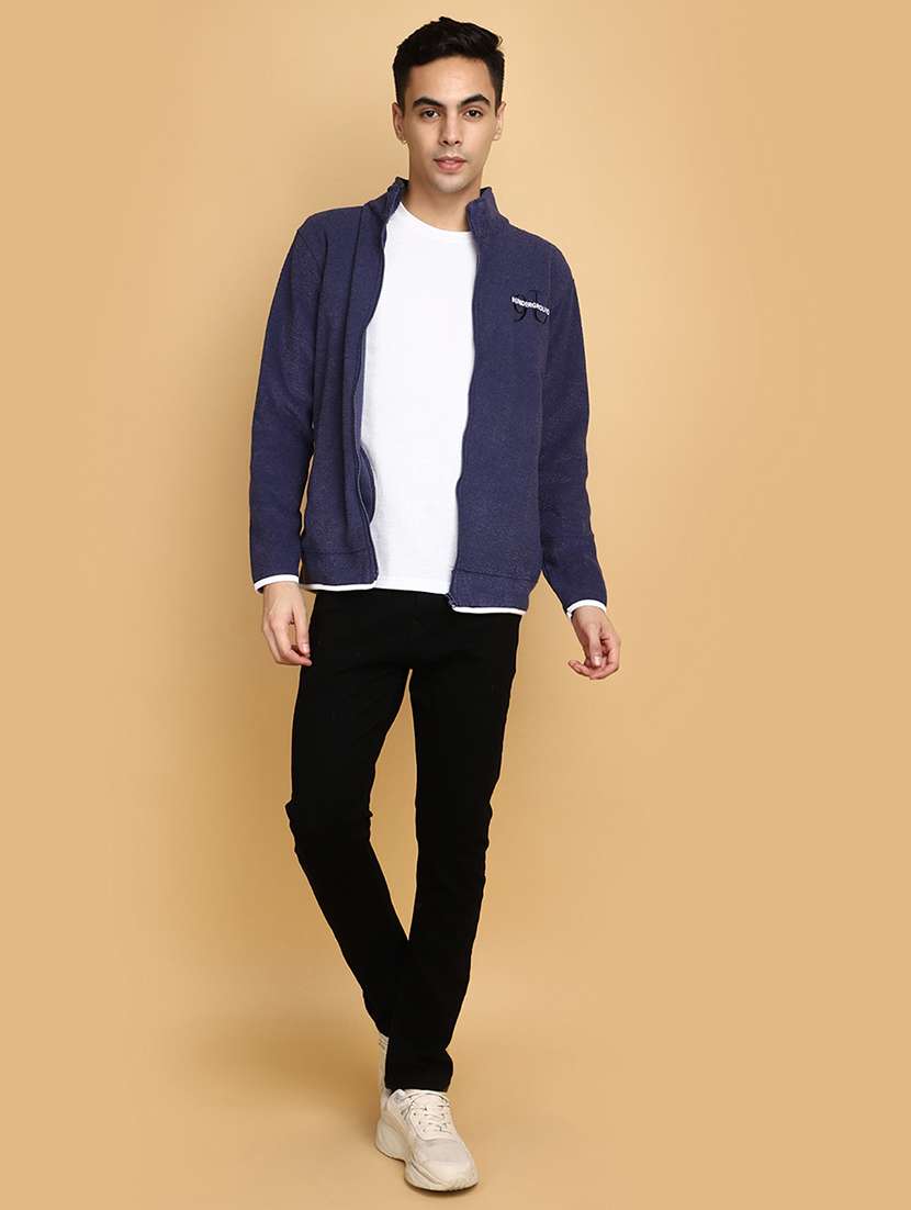 men long sleeve solid regular sweatshirt - 20590792 - Standard Image - 4