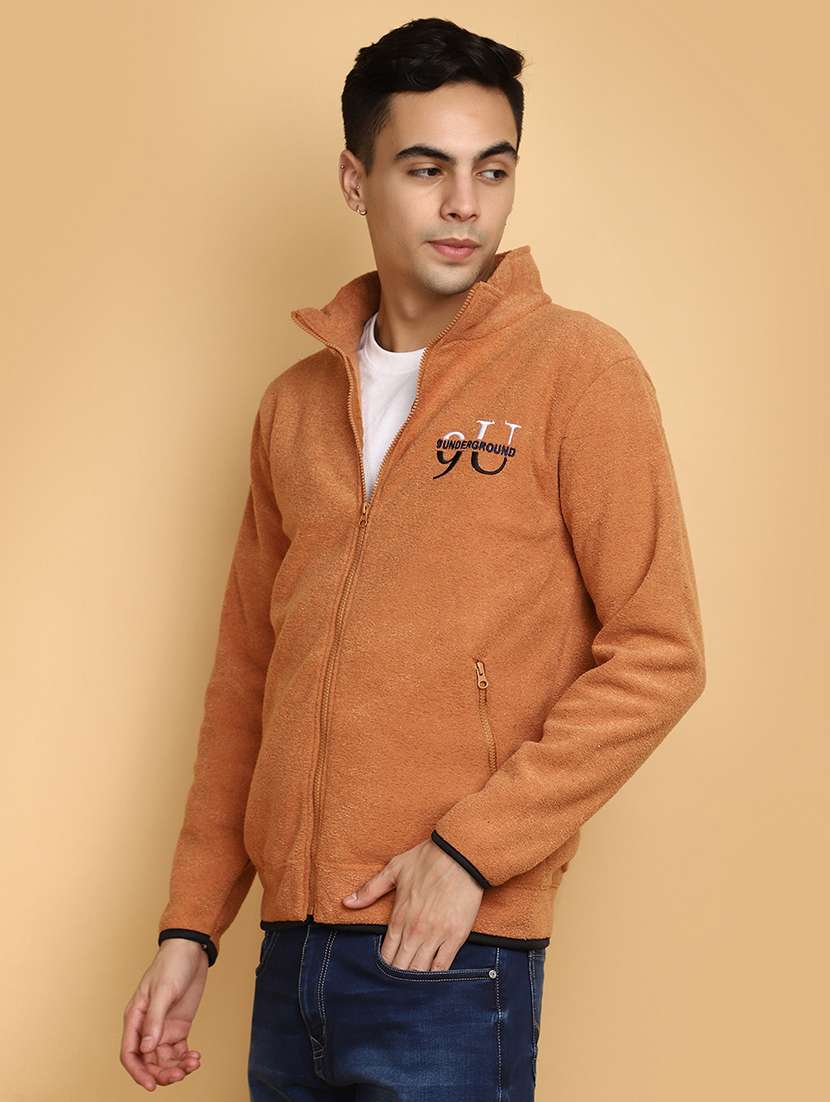 men long sleeve solid regular sweatshirt - 20590794 -  Standard Image - 1