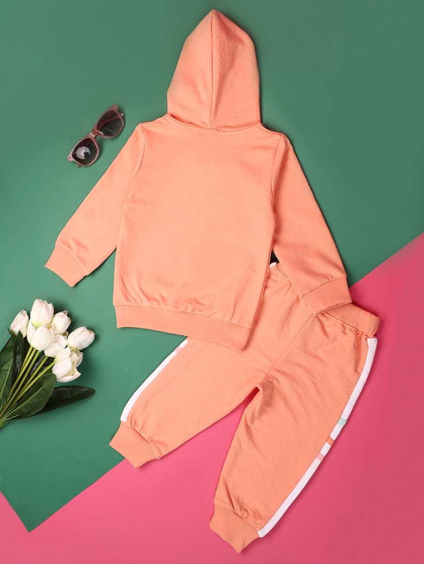 pink cotton suit sets twin & dungree - 20590821 -  Standard Image - 1