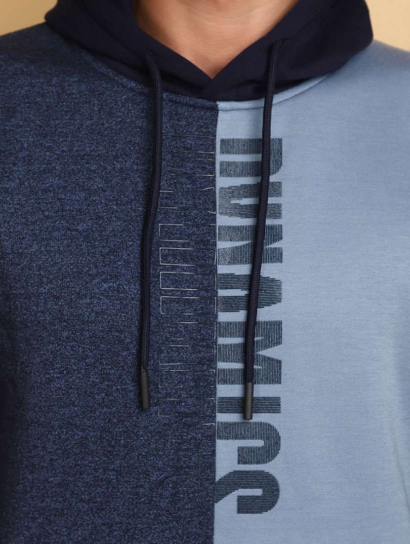 men long sleeve hooded sweatshirt - 20590894 -  Standard Image - 4