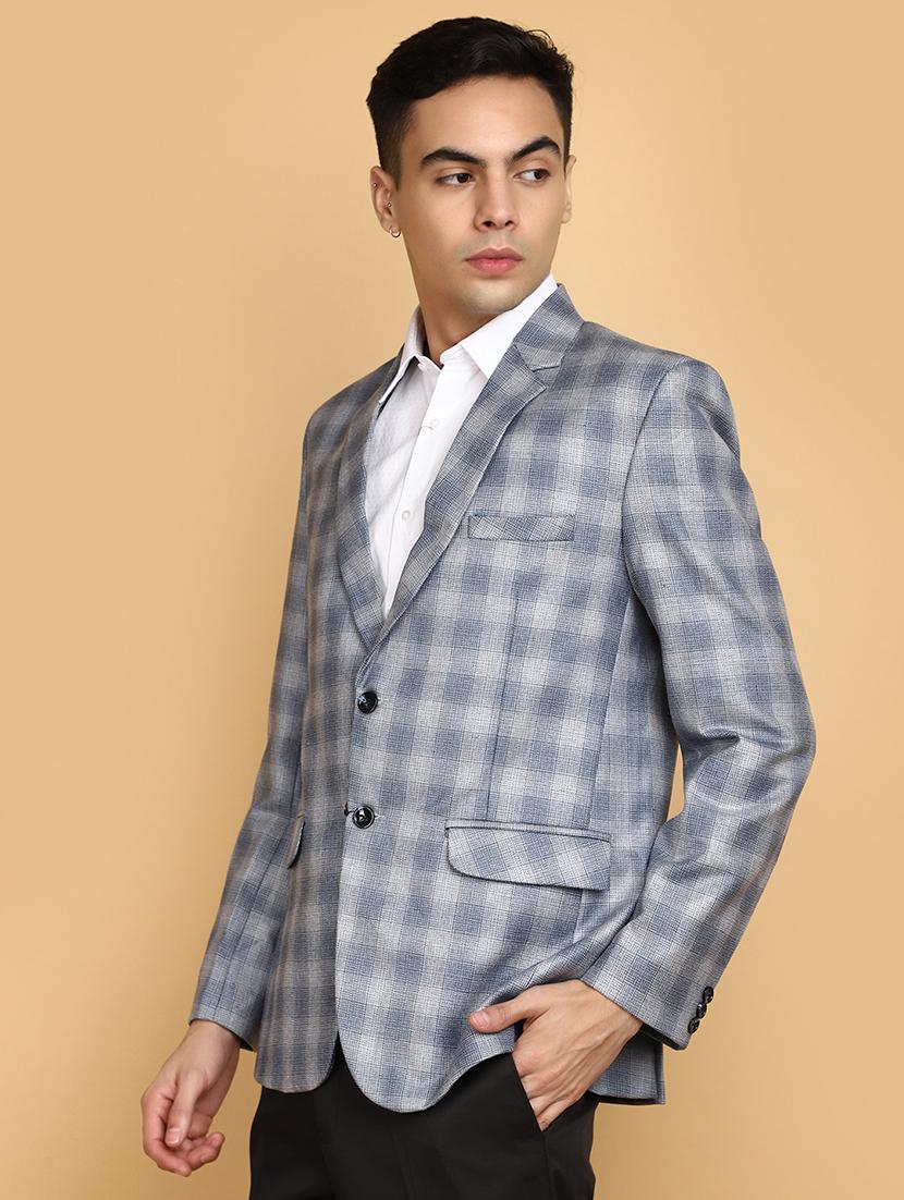 blue cotton blazer - 20591115 -  Standard Image - 1
