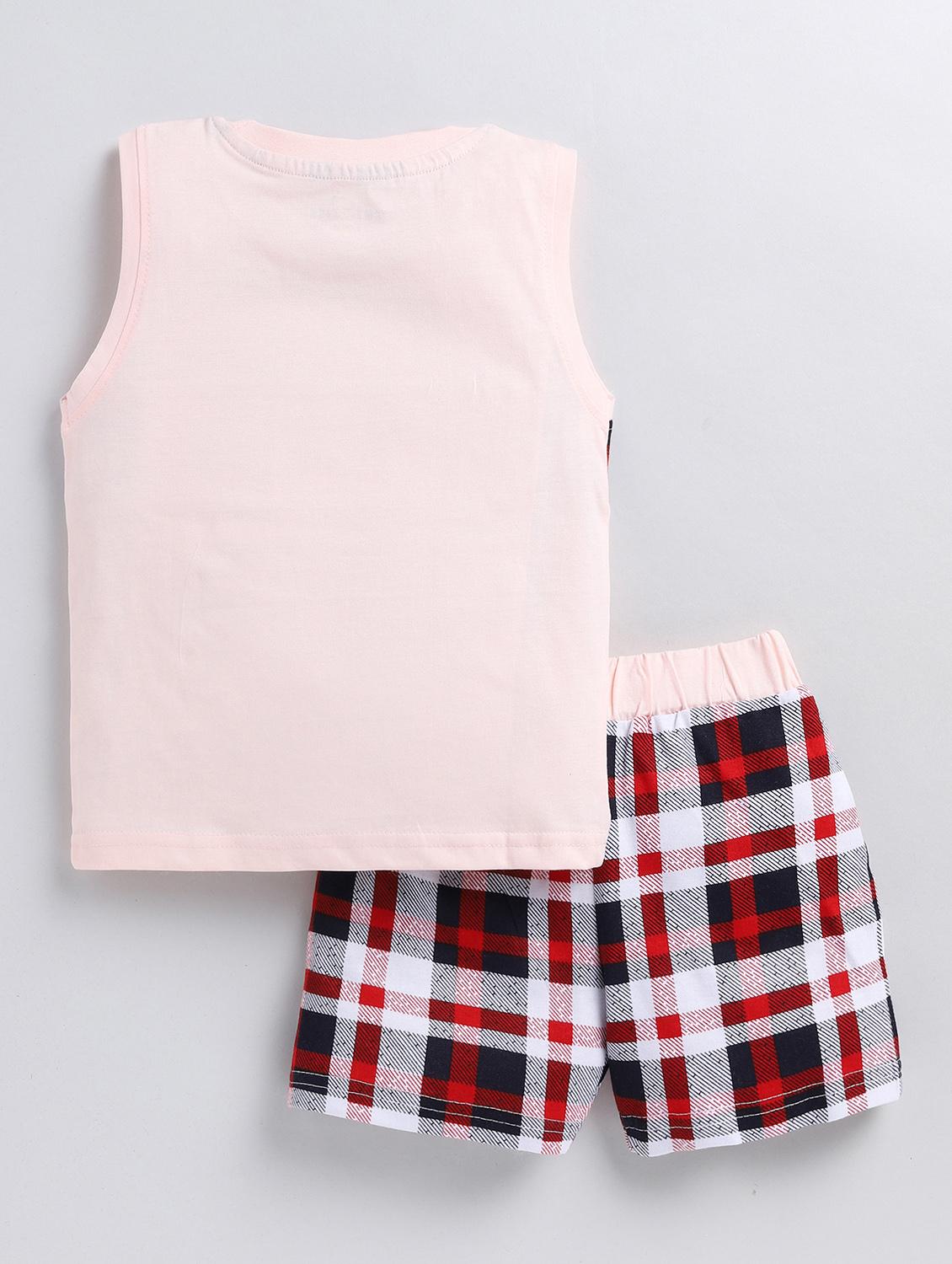 boys printed shorts twin set - 20592878 - Standard Image - 1