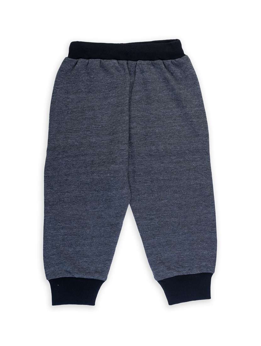 boys grey color block regular jogger - 20593053 -  Standard Image - 1