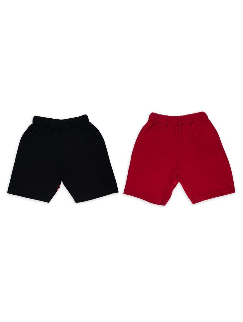 boys set of 2 typographic regular shorts - 20593215 -  Standard Image - 1