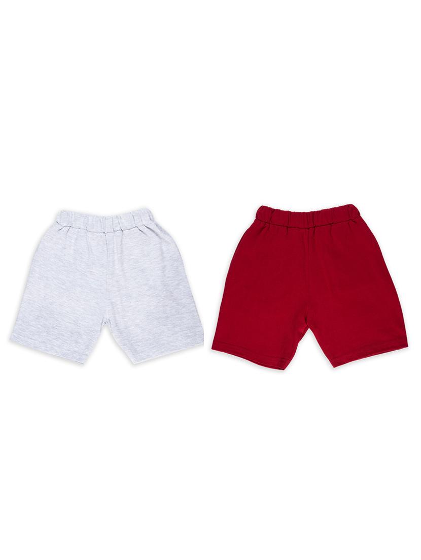 boys set of 2 typographic regular shorts - 20593221 - Standard Image - 1