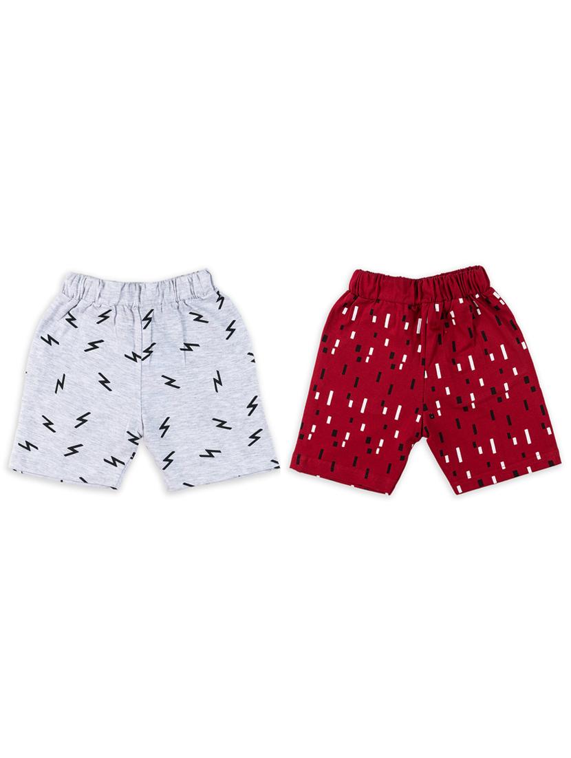 boys set of 2 printed regular shorts - 20593227 - Standard Image - 1