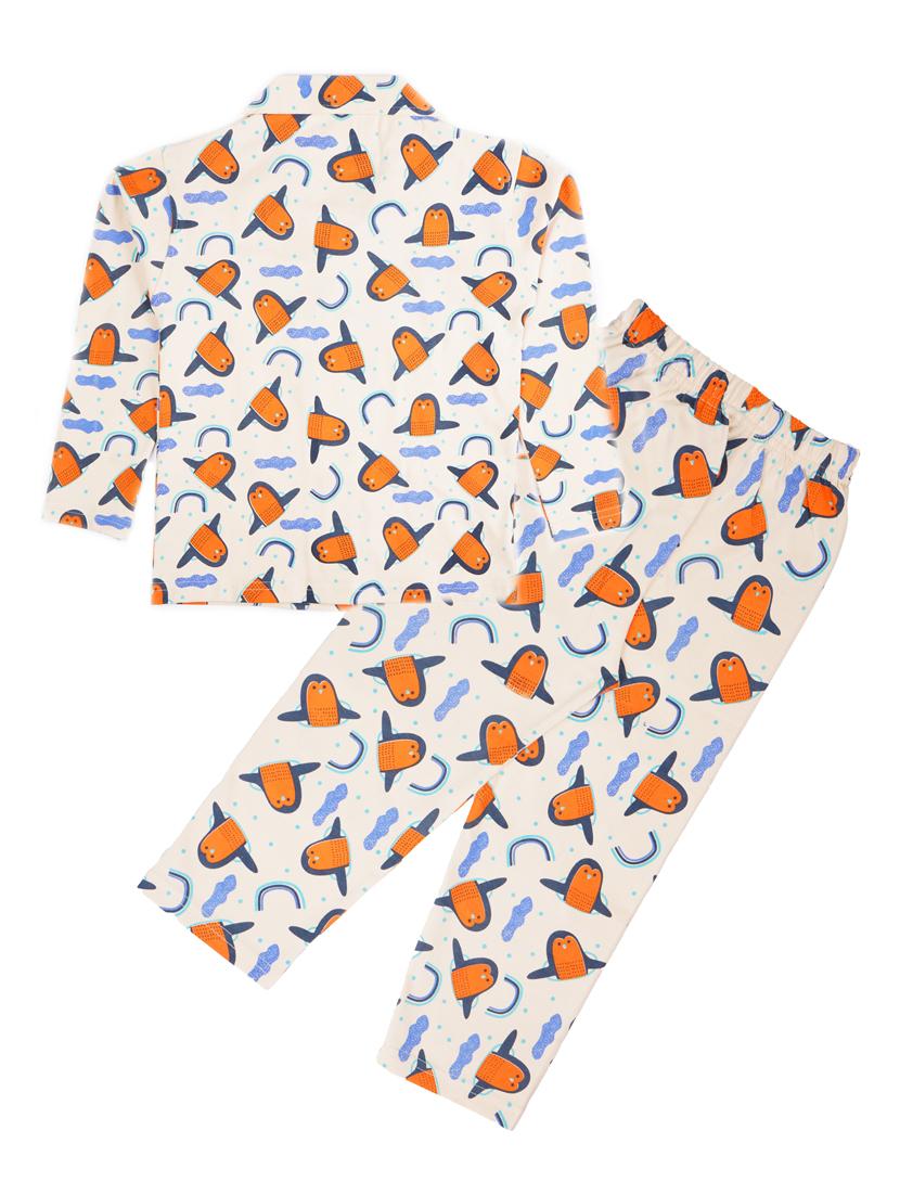 kids cotton pyjama nightwear set - 20593284 - Standard Image - 1