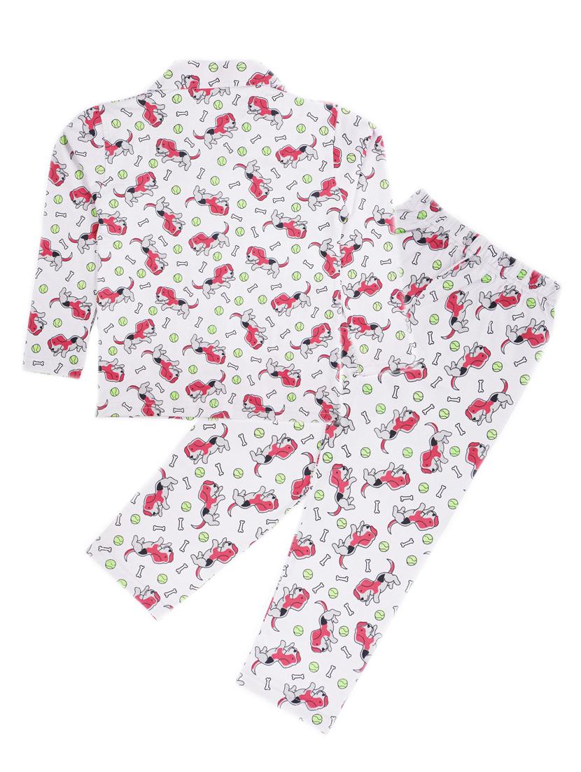 kids cotton pyjama nightwear set - 20593285 - Standard Image - 1