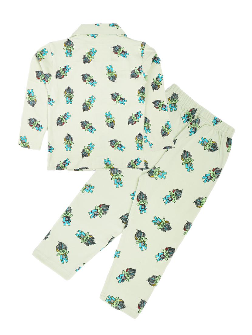kids cotton pyjama nightwear set - 20593294 - Standard Image - 1