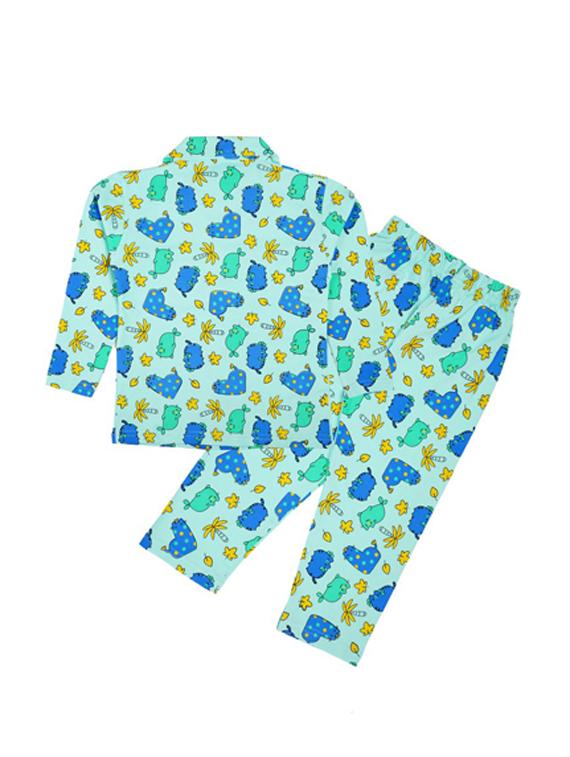 kids cotton pyjama nightwear set - 20593296 - Standard Image - 1