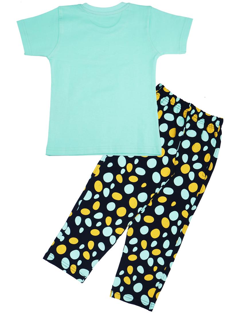 kids cotton pyjama nightwear set - 20593307 - Standard Image - 1