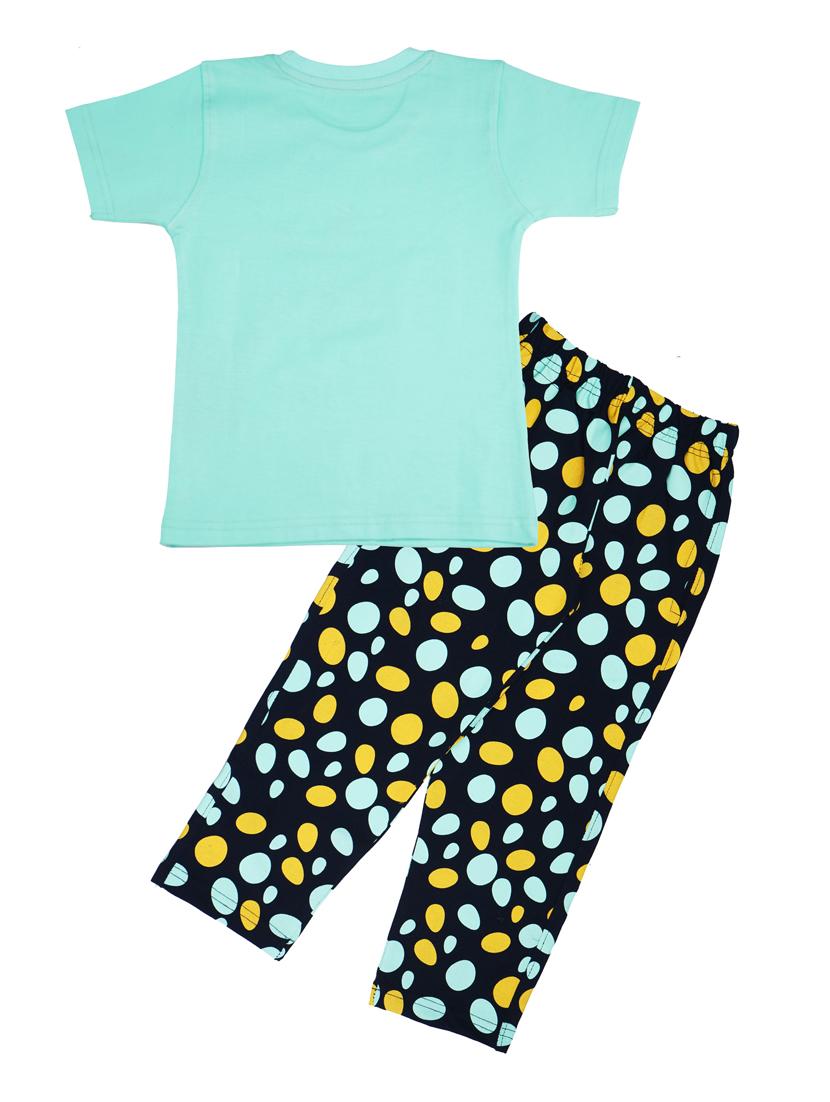 kids cotton pyjama nightwear set - 20593308 - Standard Image - 1