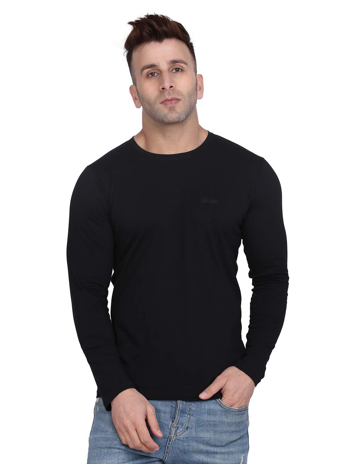 multi colored cotton blend plain tshirt - 20594303 - Standard Image - 1
