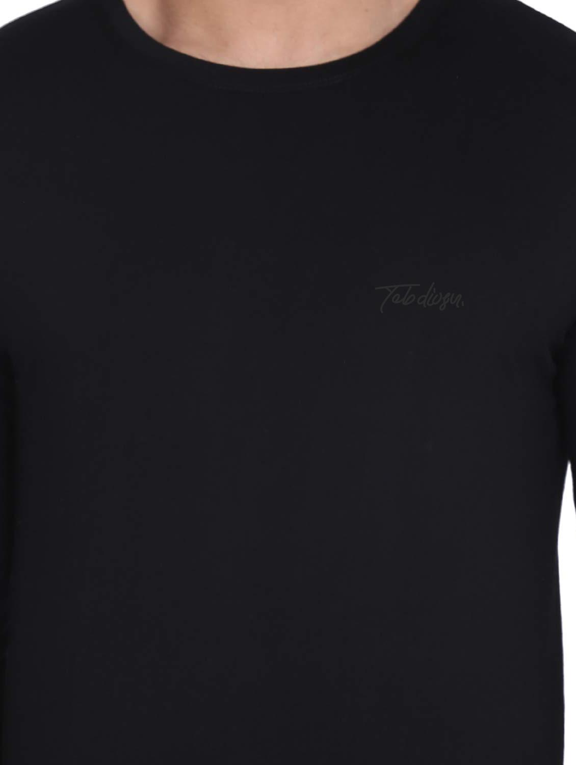 multi colored cotton blend plain tshirt - 20594303 - Standard Image - 6