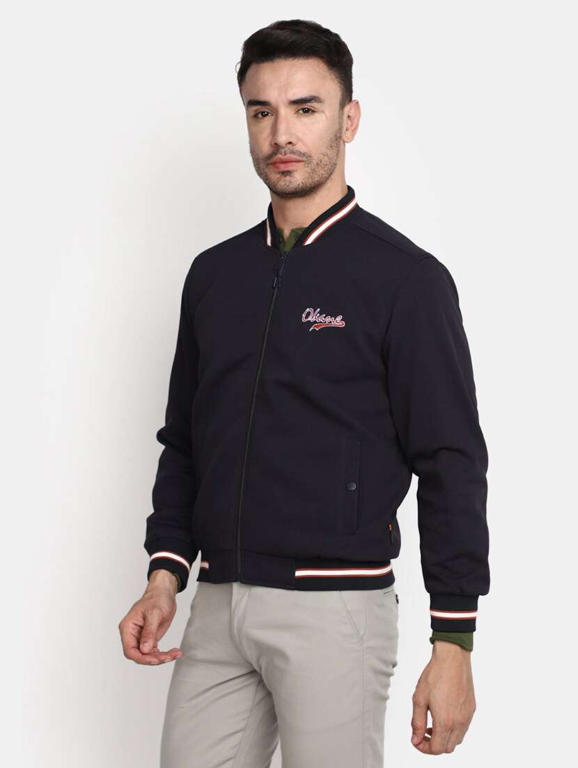 men blacks solids jaceket - 20594693 - Standard Image - 1