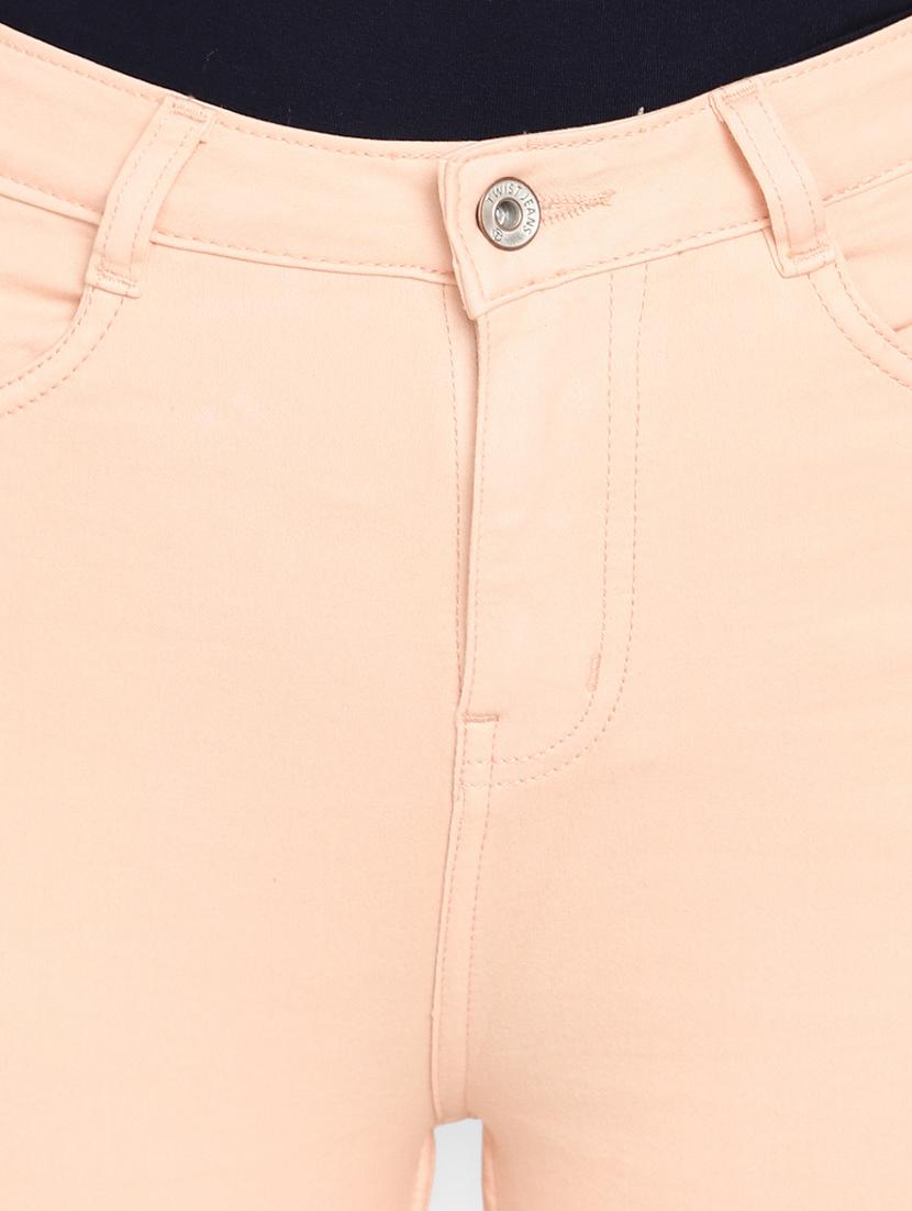 women's plain slim fit jeans - 20594929 - Standard Image - 4