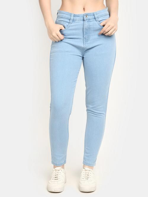 women's plain slim fit jeans - 20594947 -  Standard Image - 0