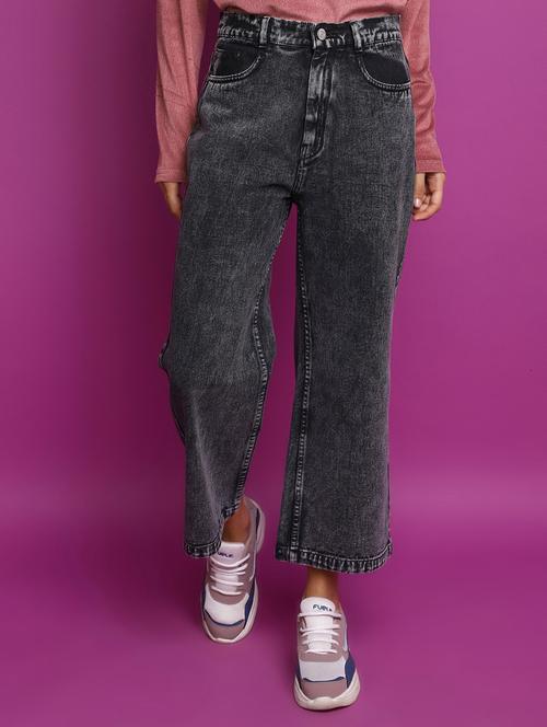 women's plain straight fit jeans - 20594958 -  Standard Image - 0