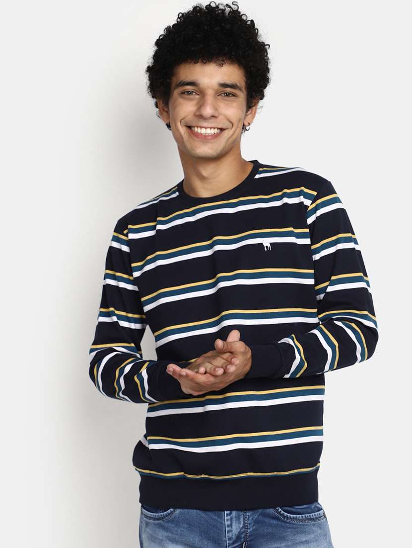 men all over print sweatshirt