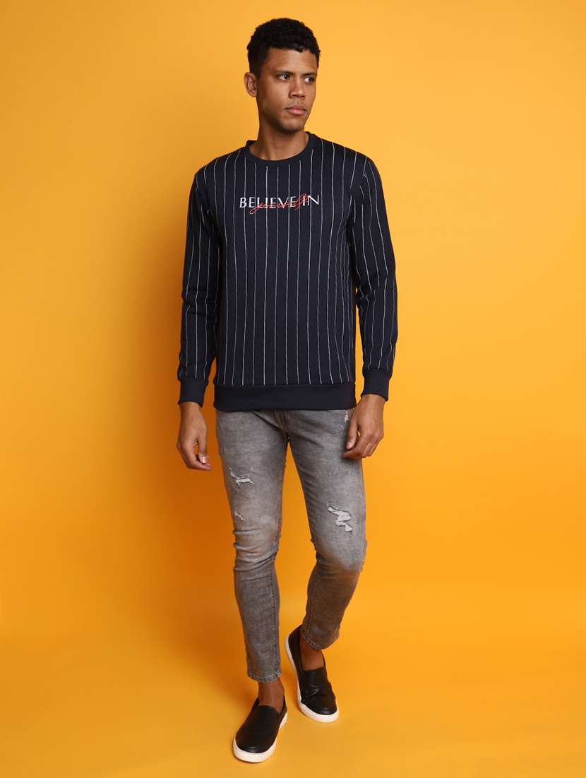 men all over print sweatshirt - 20595019 -  Standard Image - 4