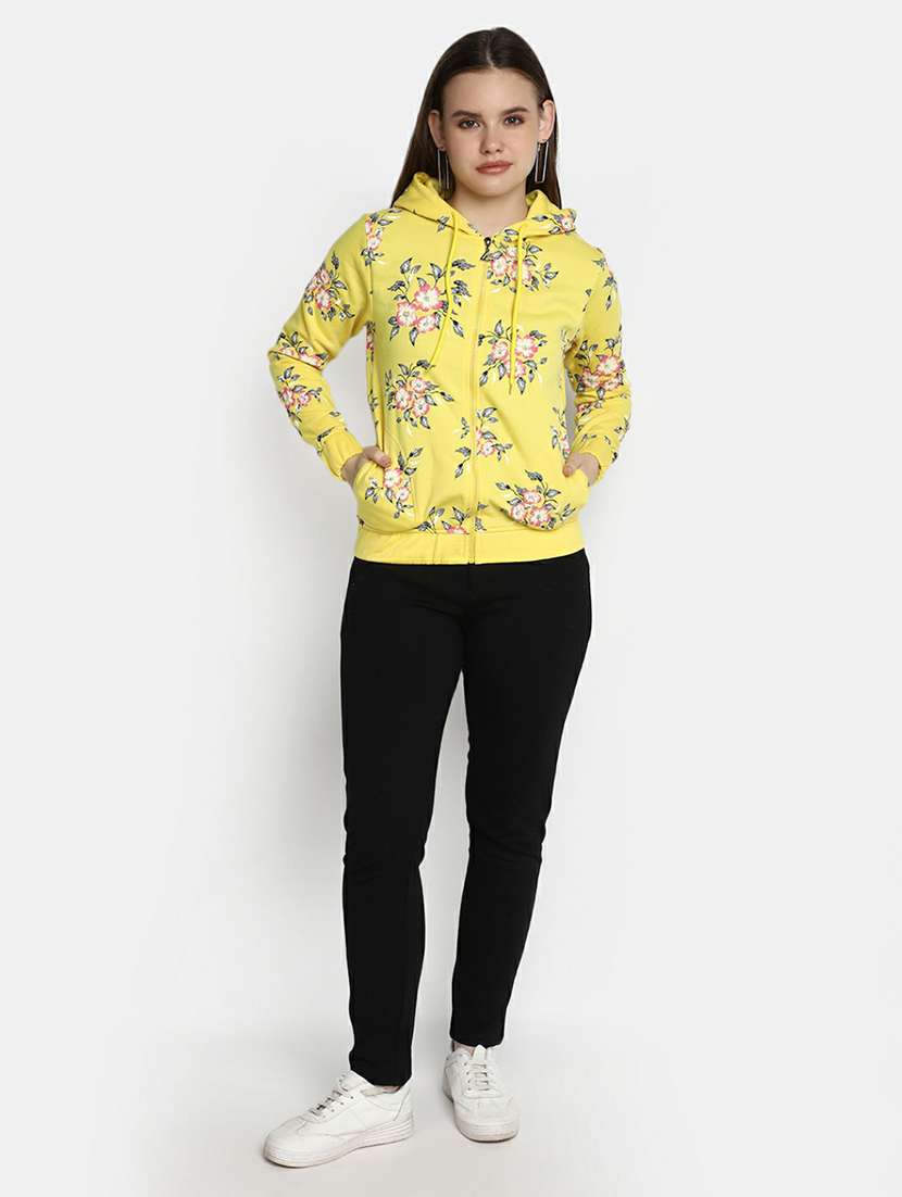 women all over print hooded sweatshirt - 20595035 -  Standard Image - 4