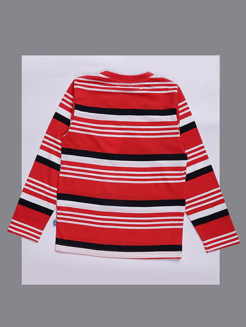 kids all over striped t-shirt - 20595275 - Standard Image - 1