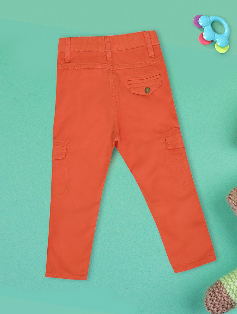 orange cotton solid cargo - 20595482 - Standard Image - 1