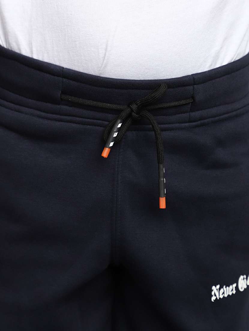 boys navy blue side taped trousers - 20595527 -  Standard Image - 4