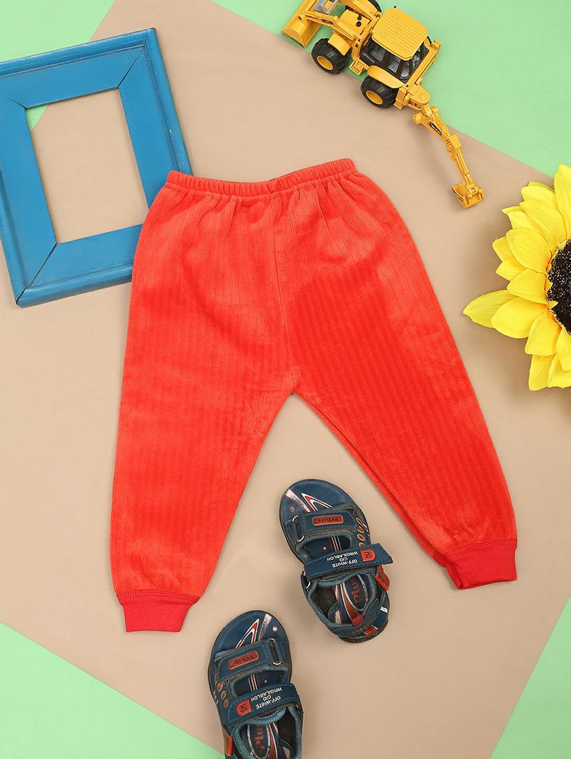red cotton casual trouser - 20595573 - Standard Image - 1