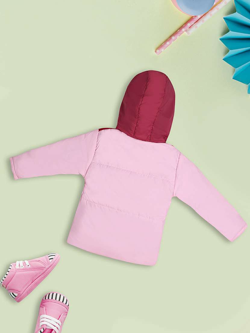 color blocked cotton quilted jacket - 20595870 -  Standard Image - 1