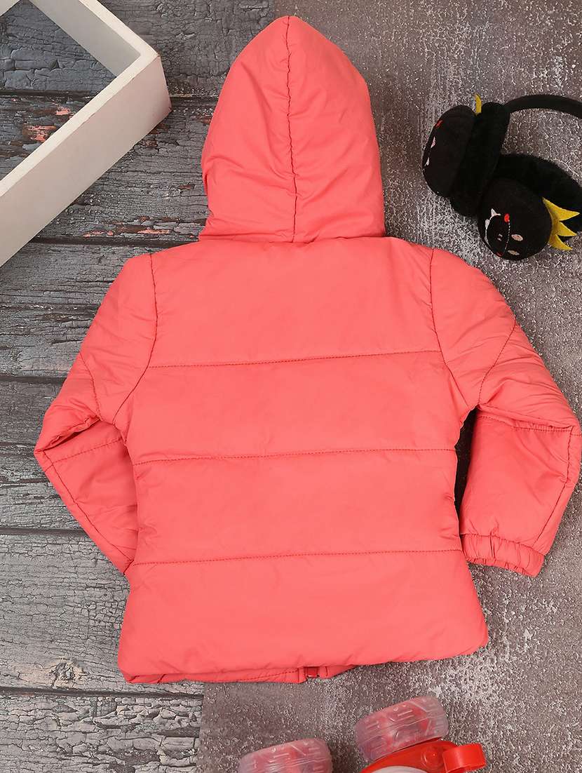 color block full sleeve quilted jacket - 20595900 -  Standard Image - 1