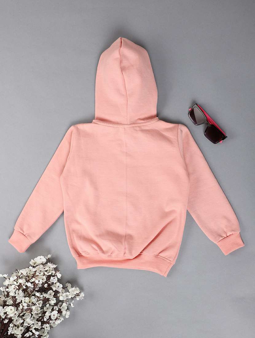 kids front printed hooded sweatshirt - 20596053 -  Standard Image - 1