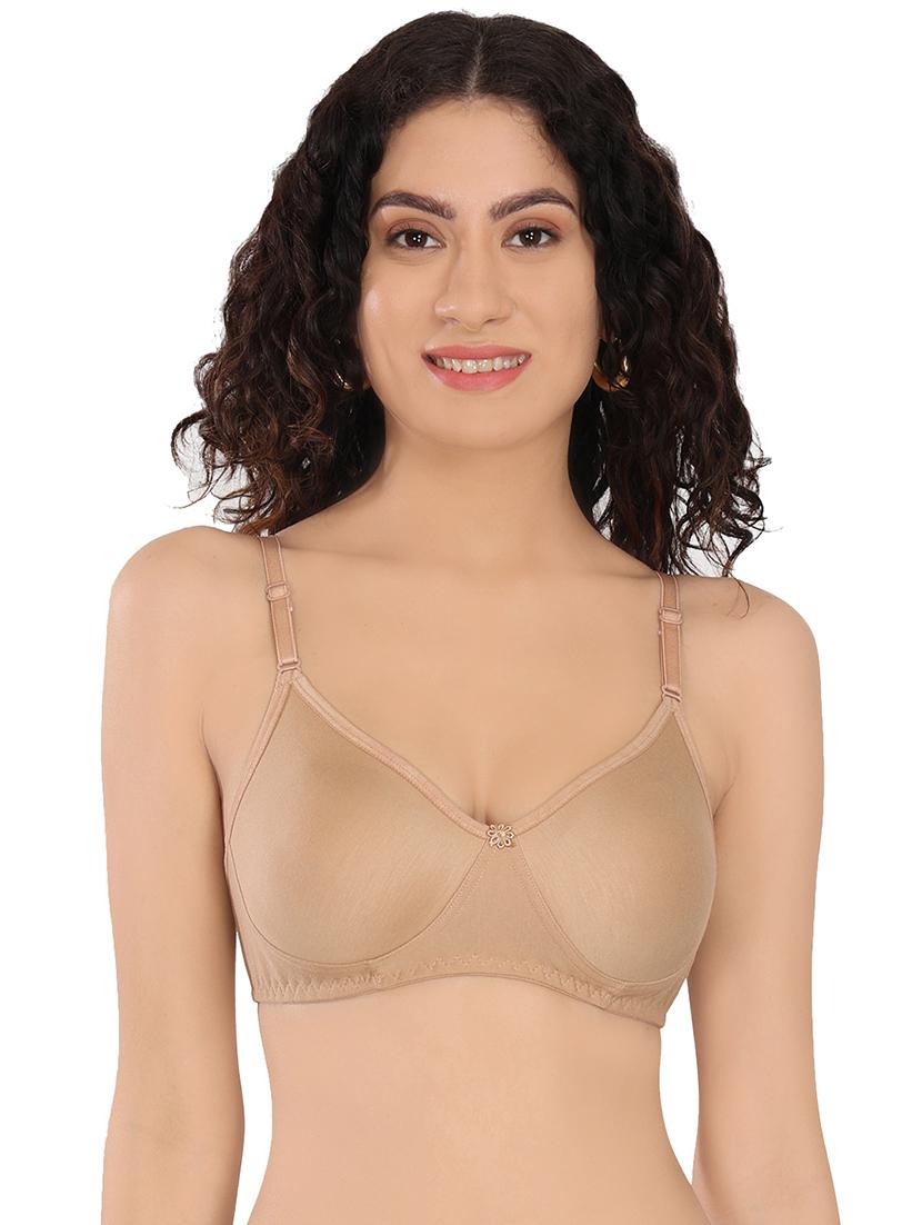 women pack of solid t-shirt bra - 20596812 - Standard Image - 1