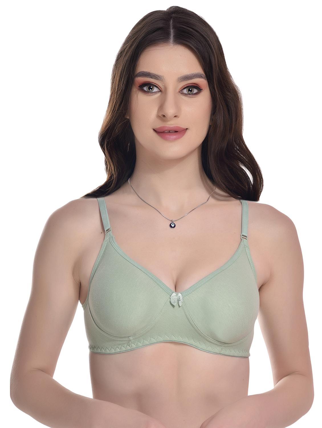 women pack of 3 solid t-shirt bra - 20596833 - Standard Image - 1