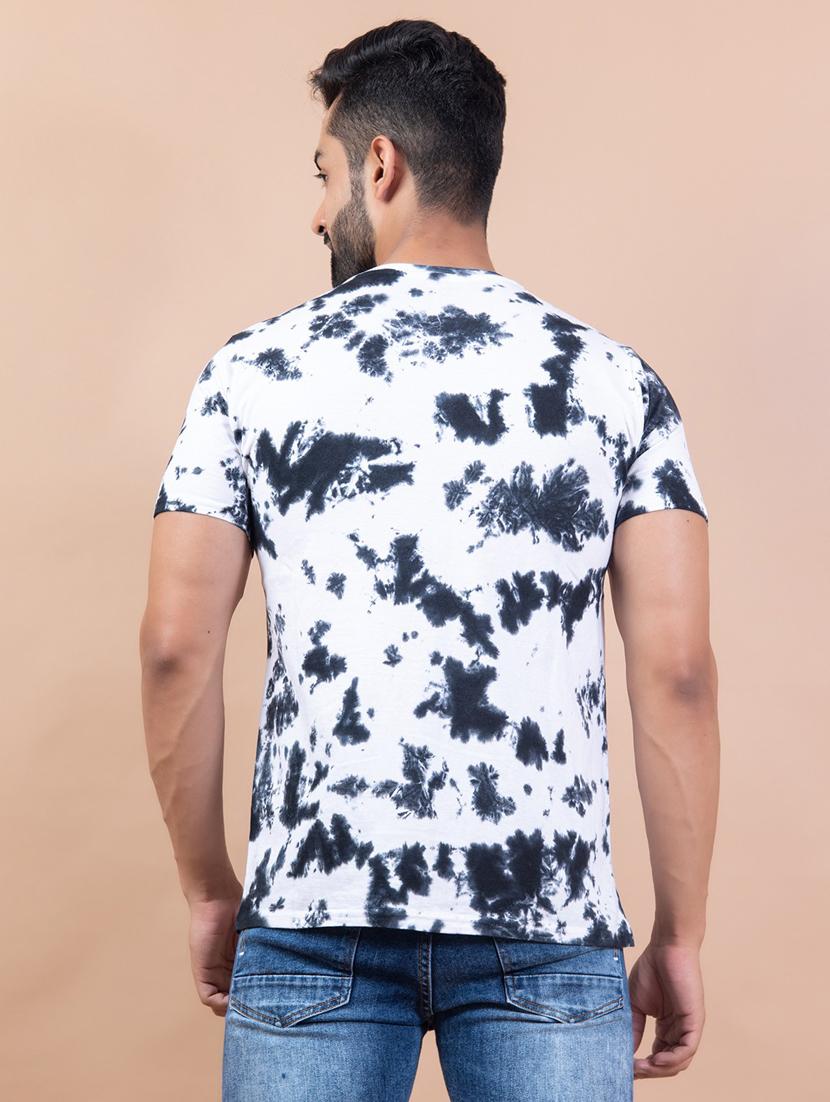 men tie & dye cotton t-shirt - 20597218 - Standard Image - 4