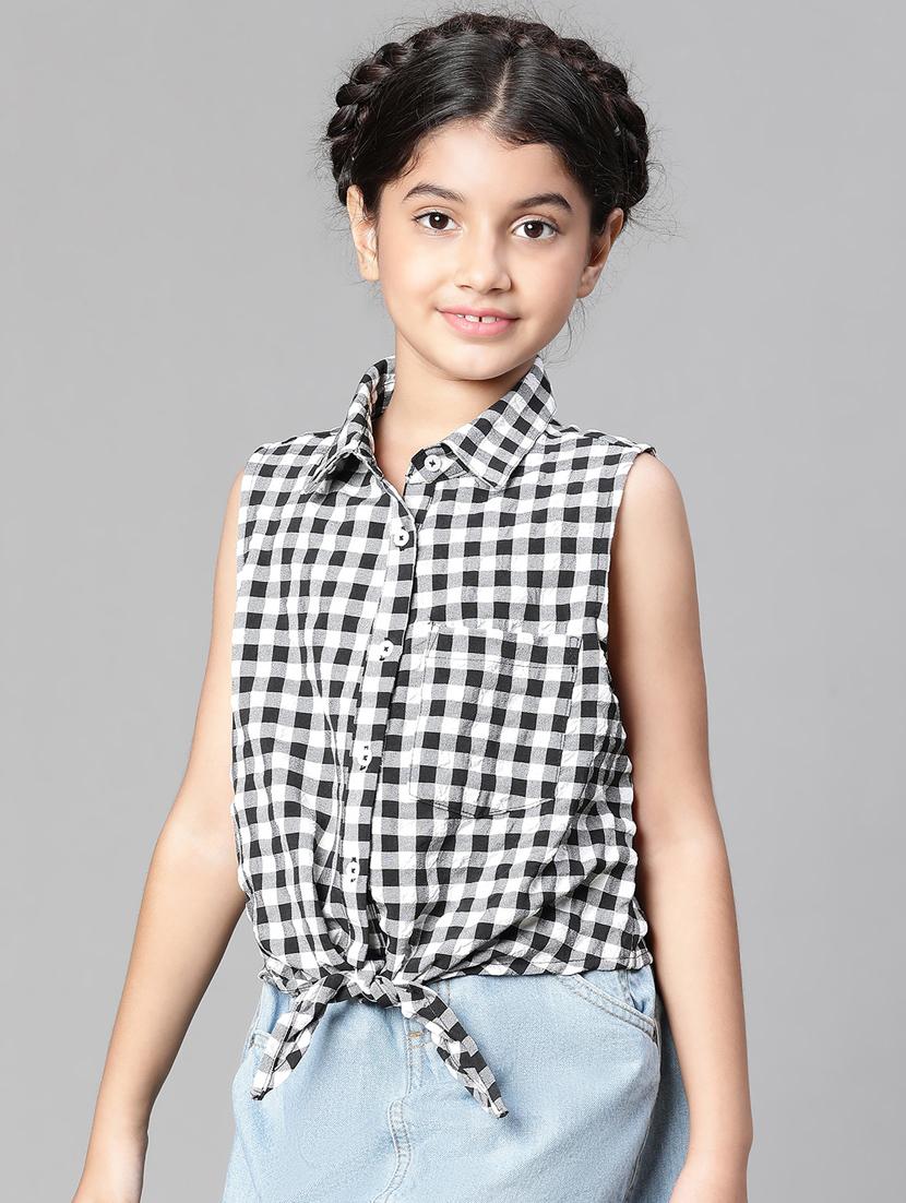 girls collared shirt - 20598327 - Standard Image - 1