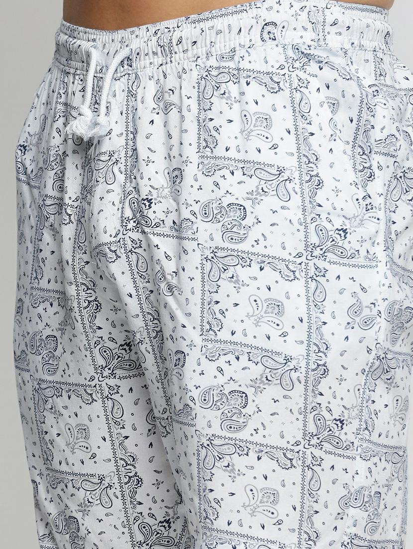 white cotton blend coord set - 20598493 - Standard Image - 6