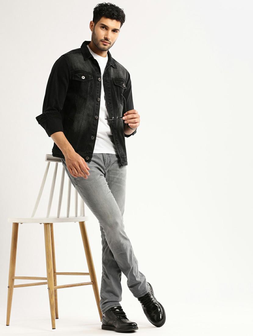 black denim jacket - 20598530 - Standard Image - 4