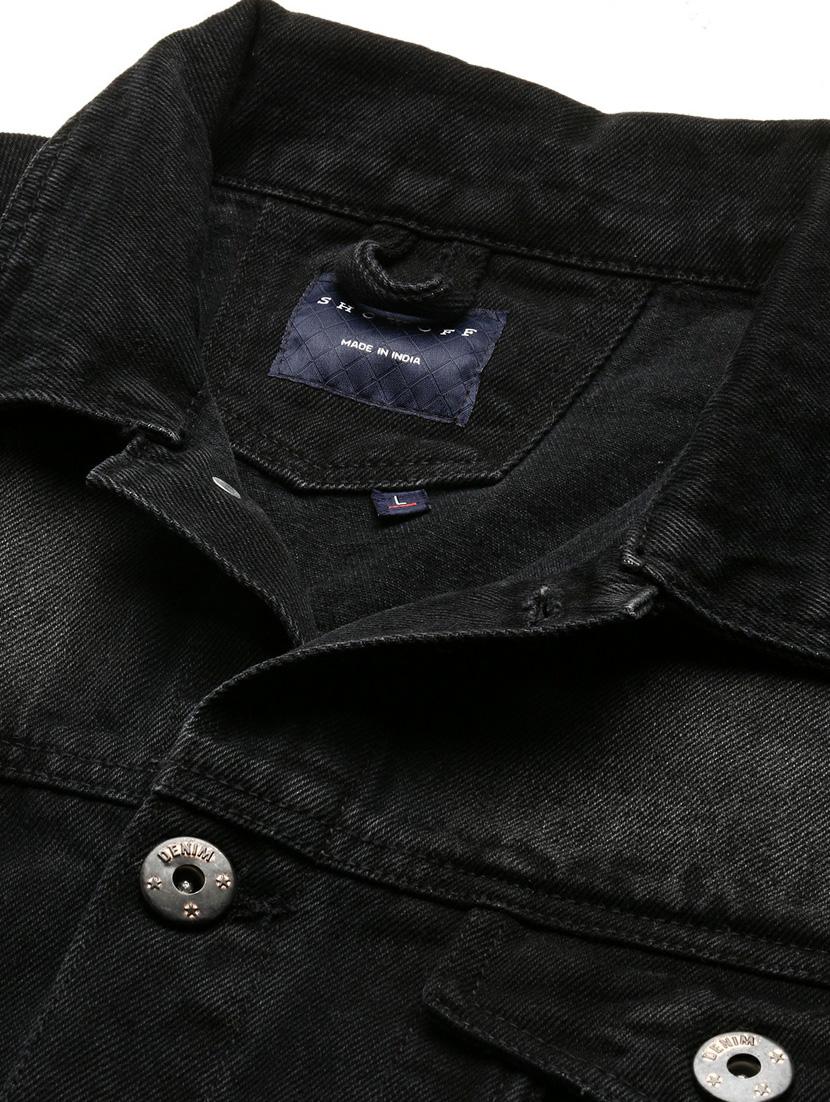 black denim jacket - 20598530 - Standard Image - 6