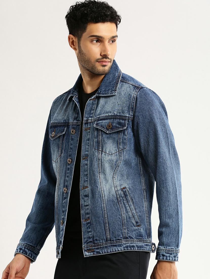 blue denim jacket - 20598535 - Standard Image - 1