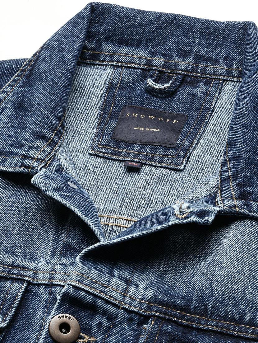 blue denim jacket - 20598535 - Standard Image - 6