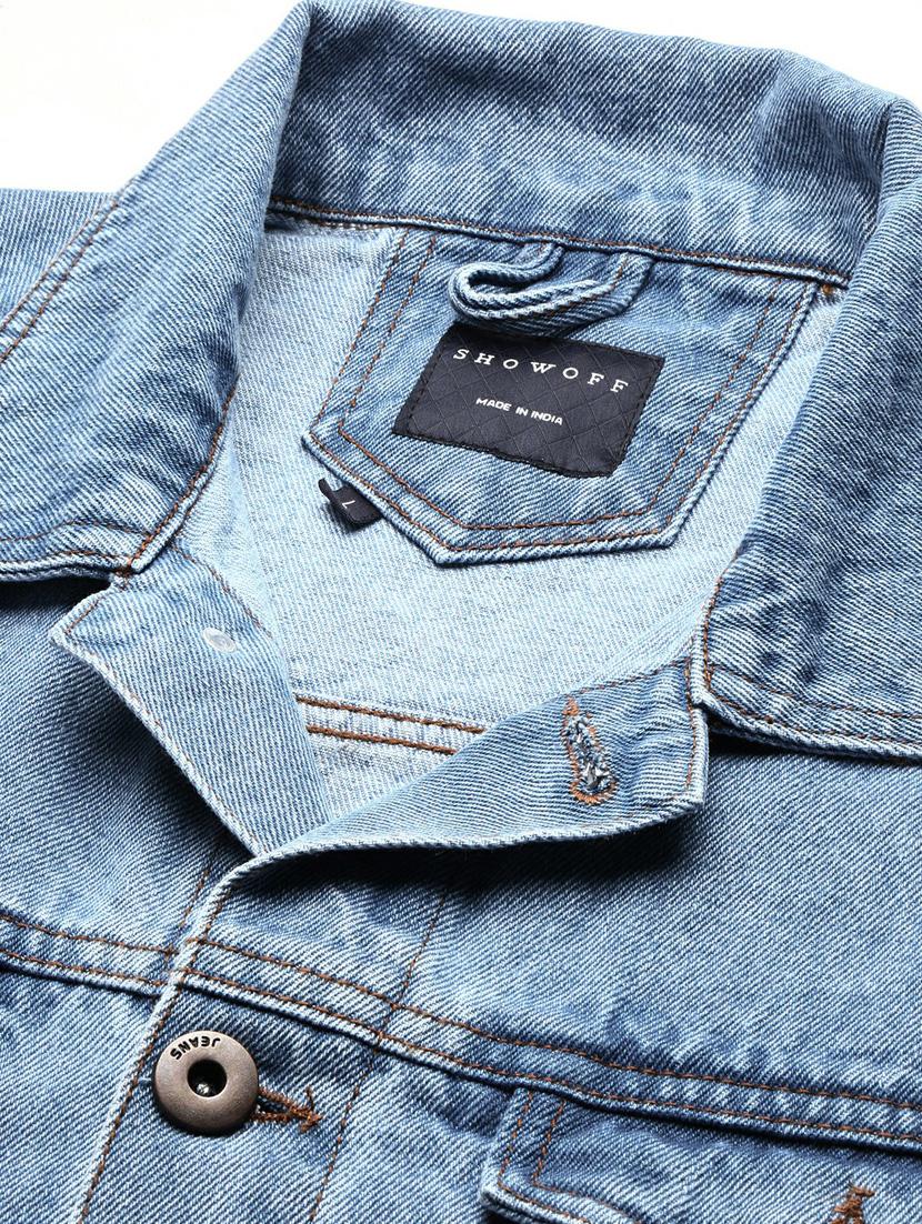 blue denim jacket - 20598536 - Standard Image - 6