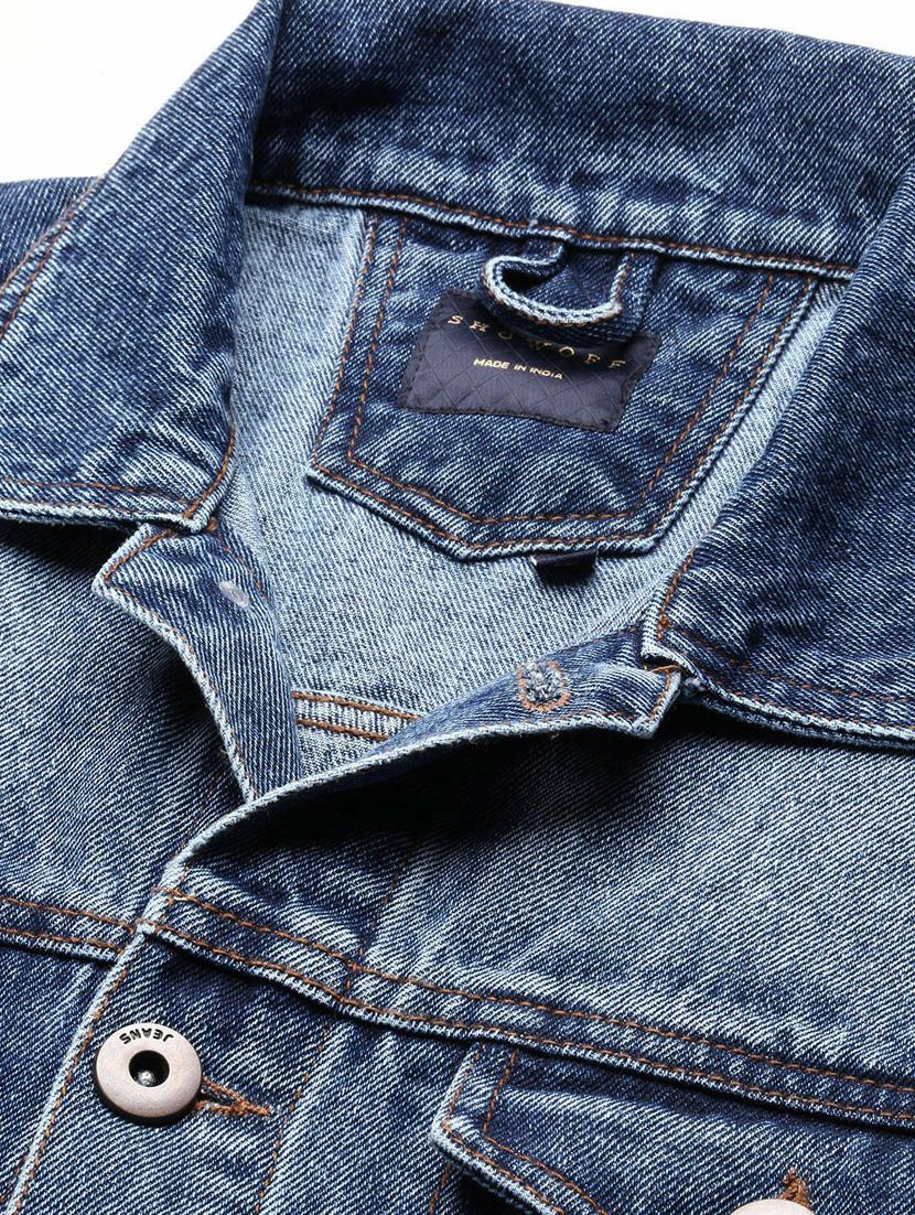 blue denim jacket - 20598541 - Standard Image - 6