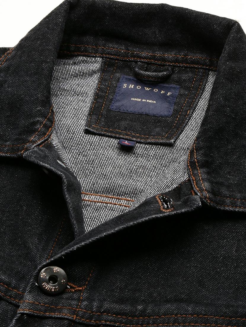 black denim jacket - 20598543 - Standard Image - 6