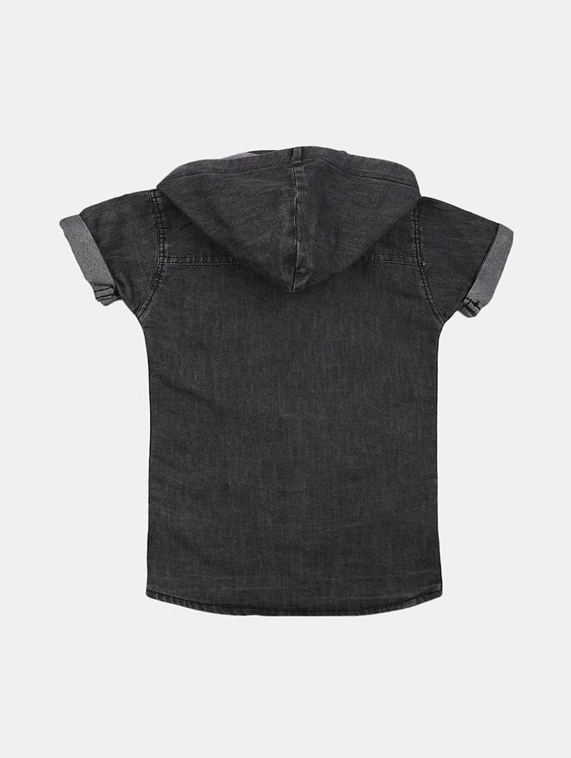 grey denim shirt - 20599120 -  Standard Image - 1