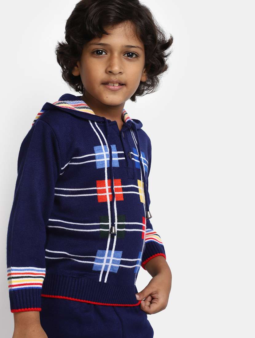 blue cotton suit sets twin & dungree - 20599122 -  Standard Image - 4