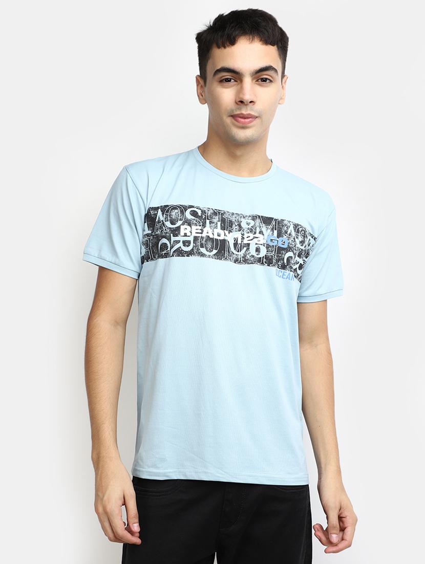 men round neck graphic regular t-shirt - 20599886 -  Zoom Image - 0
