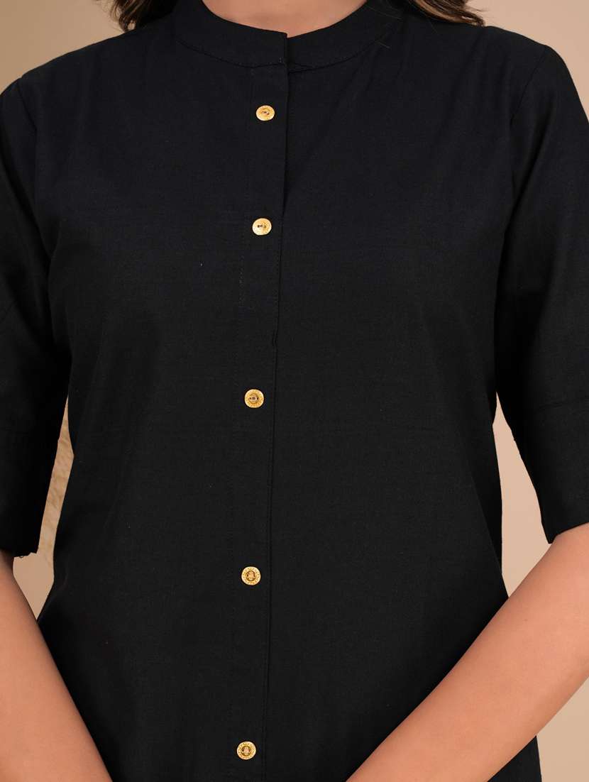 women pack of 2 solid kurta - 20600297 -  Standard Image - 4