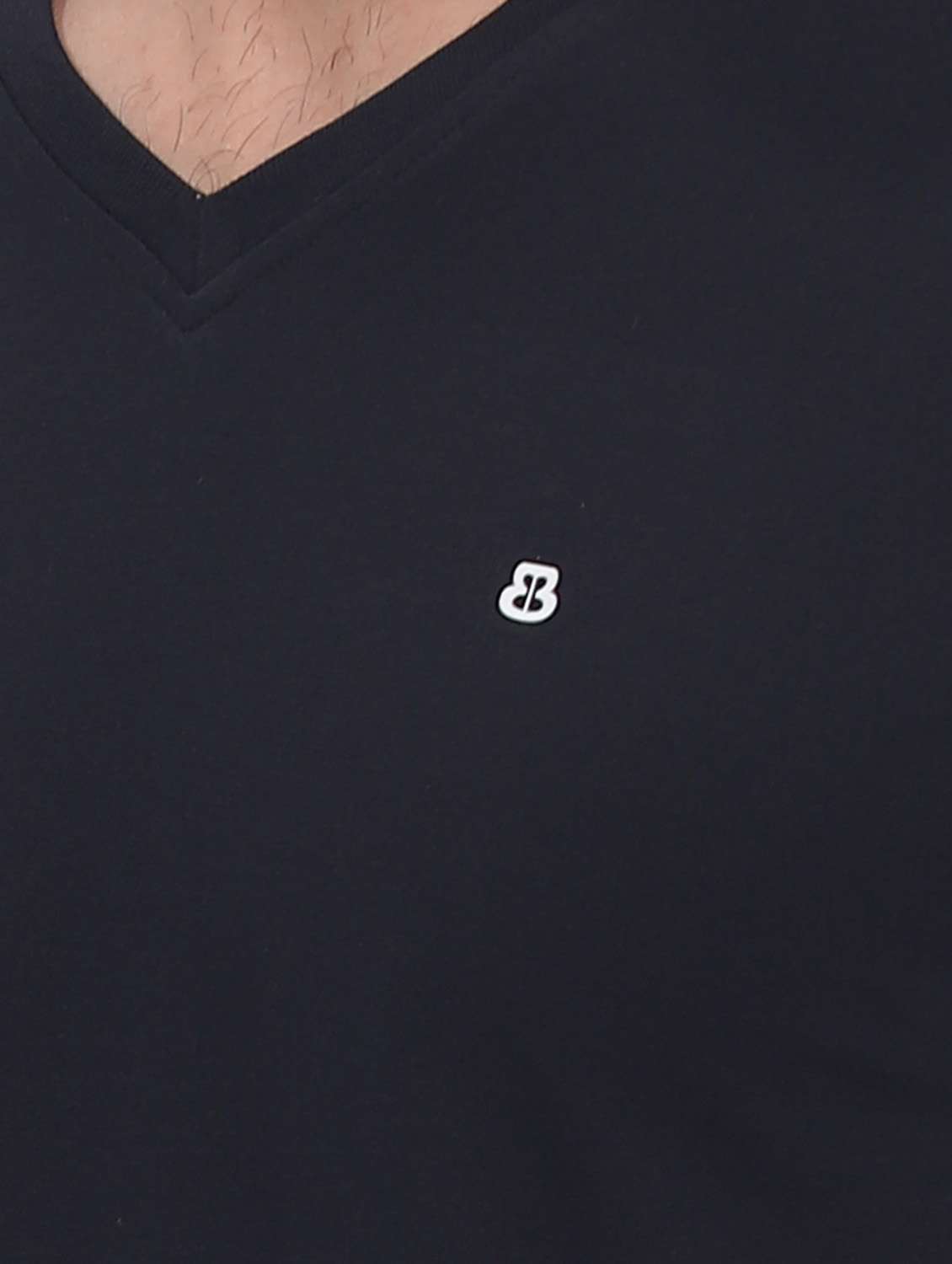 men plain short sleeve t-shirt - 20601416 - Standard Image - 4